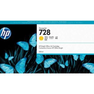 hp 728 amarillo cartucho de tinta original f9k15a