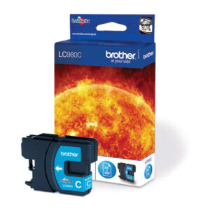 brother lc980 cyan cartucho de tinta original lc980c