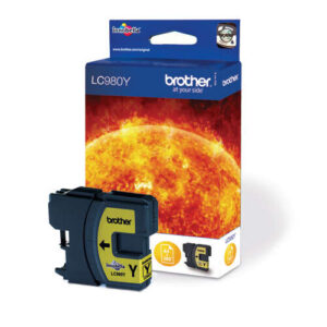 brother lc980 amarillo cartucho de tinta original lc980y