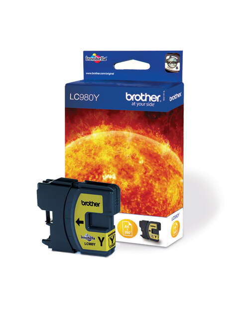 brother lc980 amarillo cartucho de tinta original lc980y