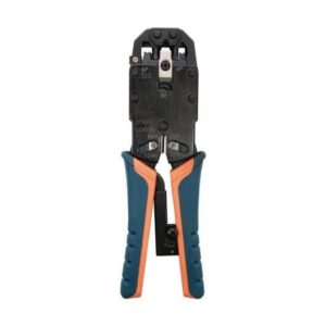 nanocable tenaza crimpadora de carraca para conectores rj45, rj12, rj11, rj10