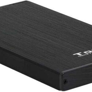 tooq carcasa externa hdd/sdd 2.5" hasta 9,5mm sata usb 3.0 color negro