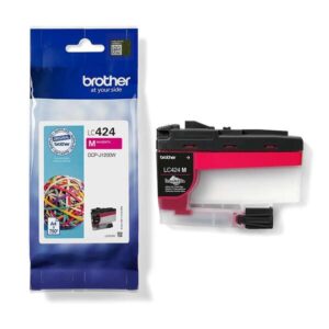 brother lc424 magenta cartucho de tinta original lc424m