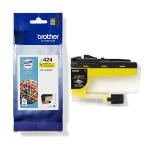 brother lc424 amarillo cartucho de tinta original lc424y