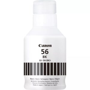 canon gi56 negro botella de tinta original gi56bk/4412c001