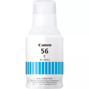 canon gi56 cyan botella de tinta original gi56c/4430c001
