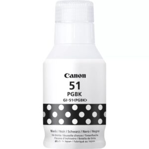 canon gi51 negro botella de tinta original gi51pgbk/4529c001