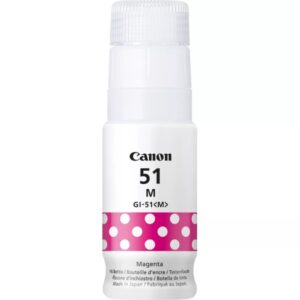 canon gi51 magenta botella de tinta original gi51m/4547c001