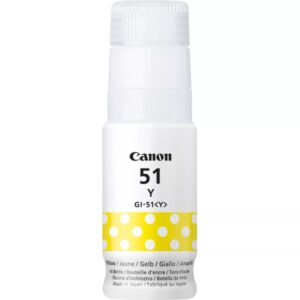 canon gi51 amarillo botella de tinta original gi51y/4548c001