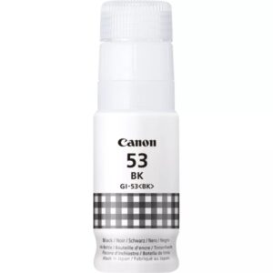 canon gi53 negro botella de tinta original gi53bk/4699c001