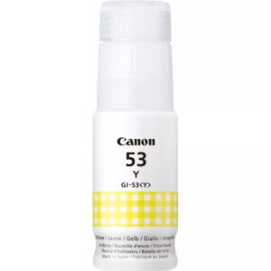 canon gi53 amarillo botella de tinta original gi53y/4690c001