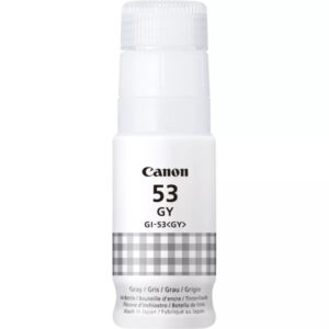 canon gi53 gris botella de tinta original gi53gy/4708c001