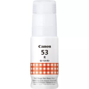 canon gi53 rojo botella de tinta original gi53r/4717c001