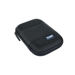 tooq estuche para carcasa externa 2.5" correa interior de fijacion cierre de cremallera color negro