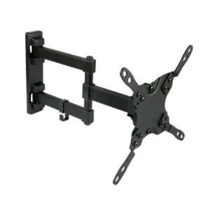 tooq soporte de pared con brazo articulado para tv de 13" 42" giratorio e inclinable gestion de cables peso max 20kg vesa 200x200mm color negro