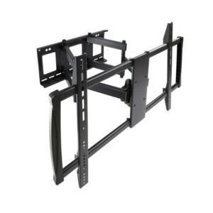 tooq soporte de pared con doble brazo articulado para tv de 60" 100" giratorio e inclinable peso max 80kg vesa 900x600mm