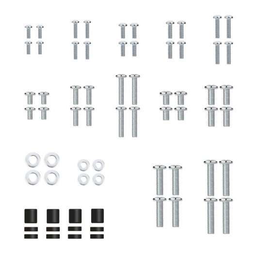 tooq pack de tornilleria para montaje universal de pantallas