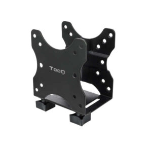 tooq soporte vesa para mini pc 4 opciones de instalacion peso max 5kg vesa 100x100 color negro