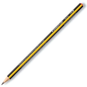 staedtler noris 183 lapiz de grafito triangular mina hb ultrarresistente de 2mm madera de bosques sostenibles
