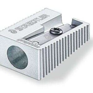 staedtler sacapuntas metalico con cuchilla de metal angulo de afilado de 23° 1 agujero