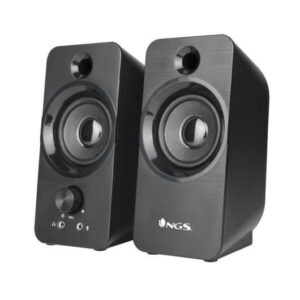 ngs altavoces multimedia usb 2.0 12w conexion jack 3.5mm controles en altavoz