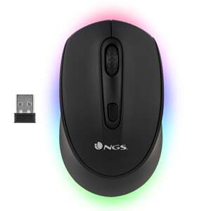 ngs smog rb raton inalambrico usb bluetooth 2400dpi iluminacion led rgb 3 botones uso ambidiestro