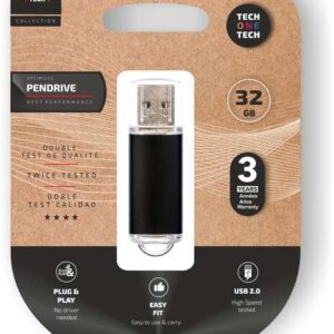 techonetech basic memoria usb 2.0 32gb (pendrive)