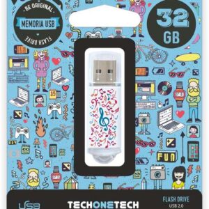 techonetech music dream memoria usb 2.0 32gb (pendrive)