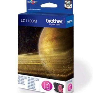 brother lc1100 magenta cartucho de tinta original lc1100m
