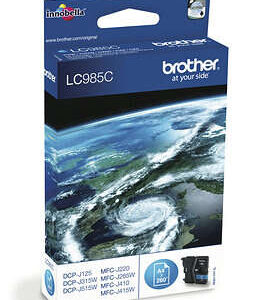 brother lc985 cyan cartucho de tinta original lc985cbp