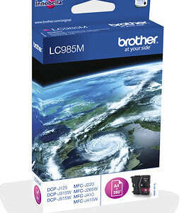 brother lc985 magenta cartucho de tinta original lc985mbp