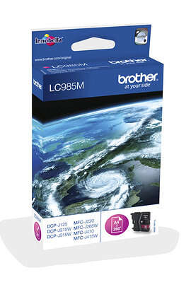 brother lc985 magenta cartucho de tinta original lc985mbp