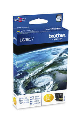 brother lc985 amarillo cartucho de tinta original lc985ybp