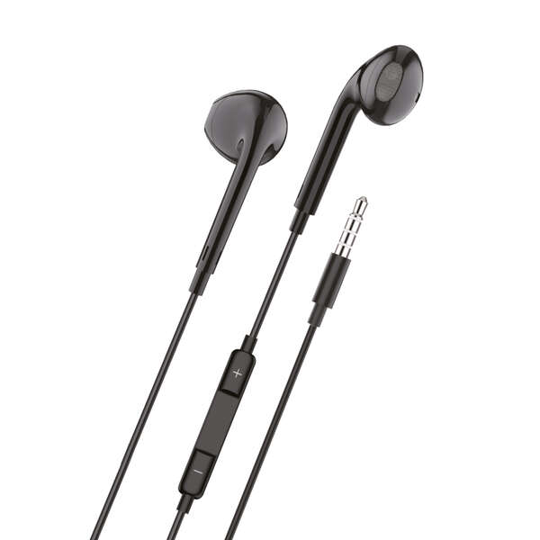 techonetech ear tech auriculares intraurales microfono integrado mini jack 3.5mm asistente voz cable de 1.20m