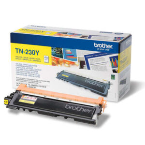 brother tn230 amarillo cartucho de toner original tn230y