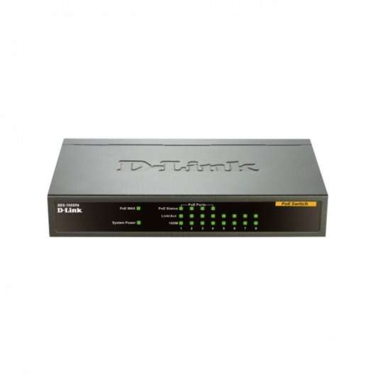 d link switch 8 puertos poe 10/100mbps