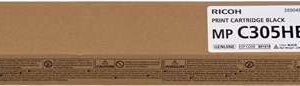 ricoh aficio mp c305/mp c305spf negro cartucho de toner original 842079/841618/mpc305hebk