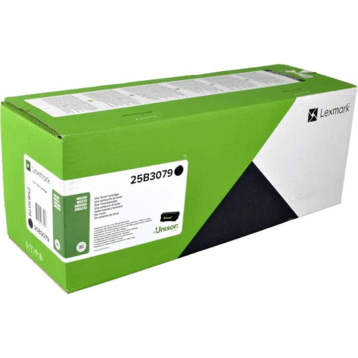 lexmark m5255/m5270/m5365/xm5365i/xm5370 negro cartucho de toner original 25b3079