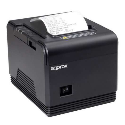 approx impresora termica de recibos resolucion 203dpi velocidad 200mm/s usb, rs232 y rj11 auto corte y corte manual