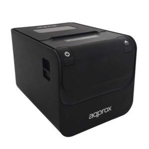 approx impresora termica de recibos resolucion 203dpi velocidad 250mm/s usb, lan, rs232 y rj11 auto corte y corte manual