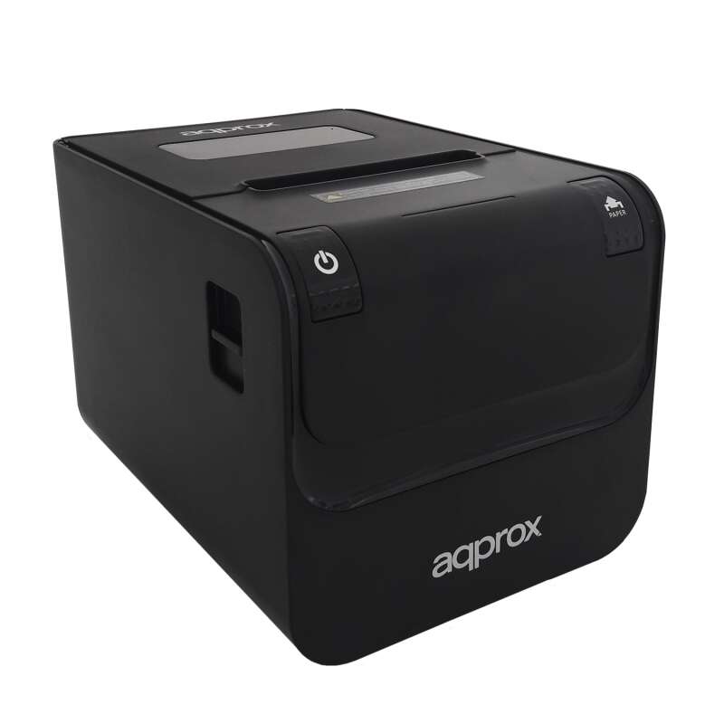 approx impresora termica de recibos resolucion 203dpi velocidad 250mm/s usb, lan, rs232 y rj11 auto corte y corte manual