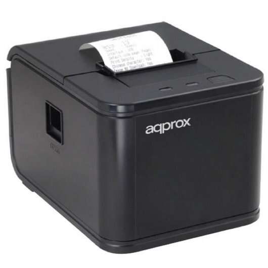 approx impresora termica de recibos resolucion 203dpi velocidad 120mm/s usb y rj11 auto corte