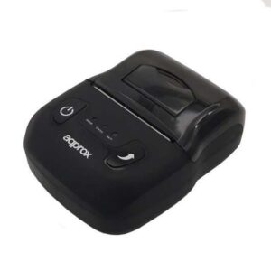 approx impresora termica de recibos portatil bluetooth, rs 232, usb resolucion 203dpi velocidad 80mm/s corte manual