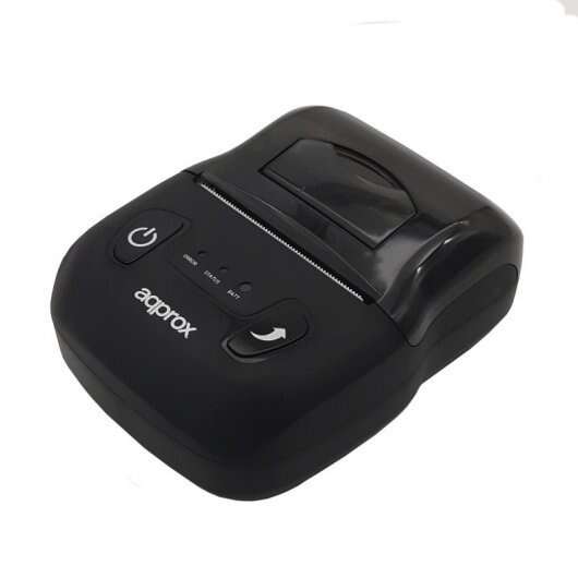 approx impresora termica de recibos portatil bluetooth, rs 232, usb resolucion 203dpi velocidad 80mm/s corte manual