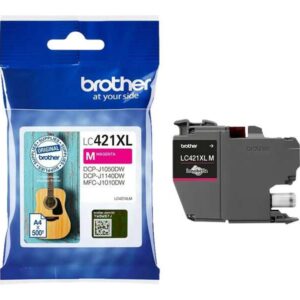 brother lc421xl magenta cartucho de tinta original lc421xlm