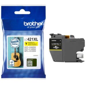 brother lc421xl amarillo cartucho de tinta original lc421xly