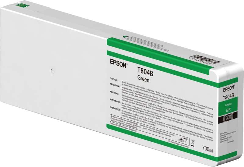 epson t804b verde cartucho de tinta original c13t804b00