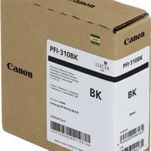 canon pfi310 negro cartucho de tinta original 2359c001