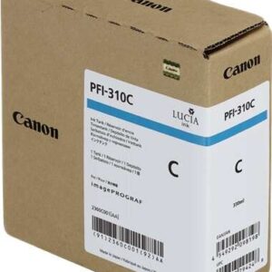 canon pfi310 cyan cartucho de tinta original 2360c001