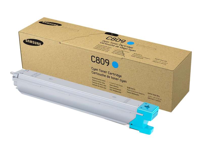 samsung clt c809s cyan cartucho de toner original ss567a